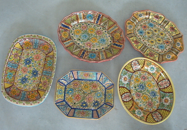 Bandejas grandes mosaico