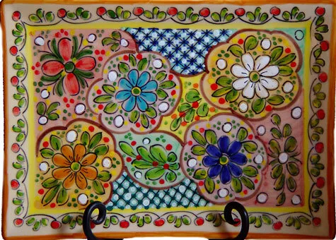 Bandeja rectangular mosaico (2)