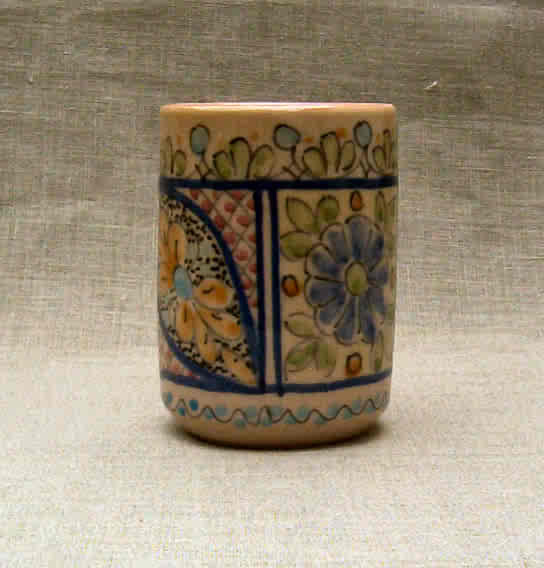 Vaso recto mosaico