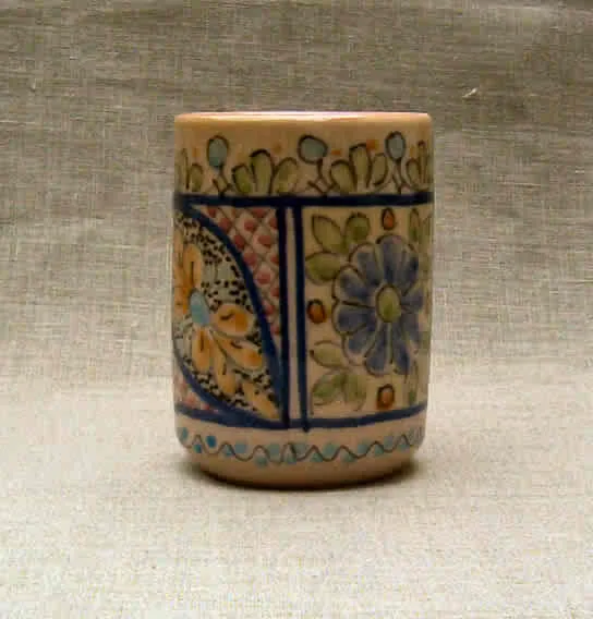 Vaso recto mosaico