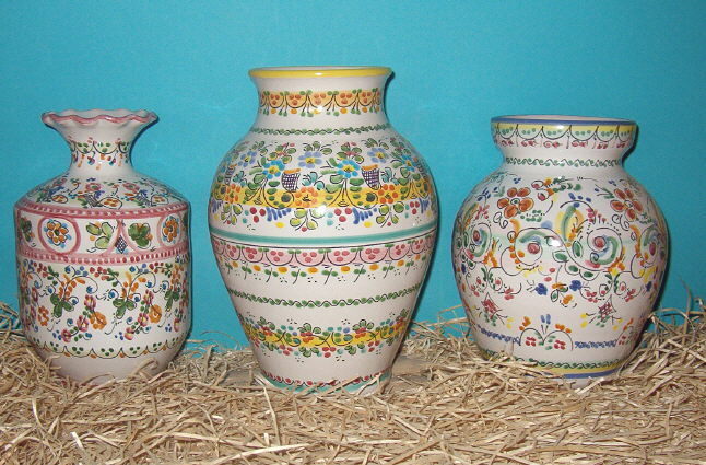 Orzas y florero