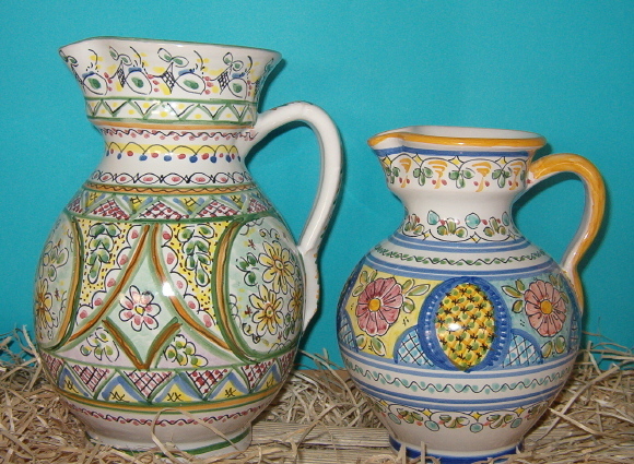 Jarras vajilla vino