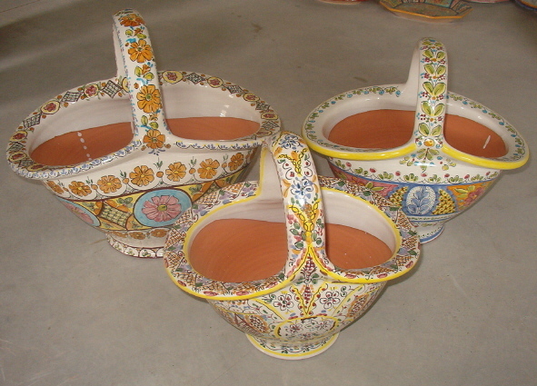 Cestas macetas 3 tamaños