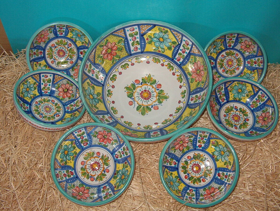 Juego de gazpacho de seis