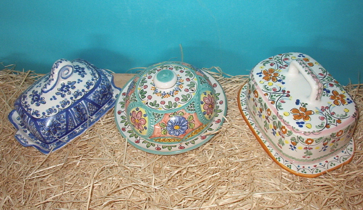 Mantequilleras variadas