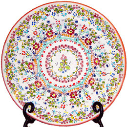 Plato colores grande