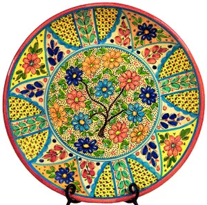 Plato grande mosaico