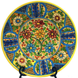 Plato mosaico