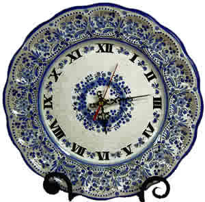 Reloj azul