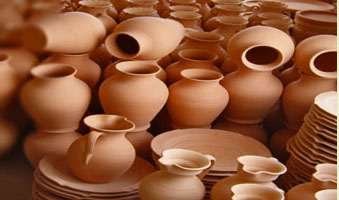 Coccin de piezas de cermica